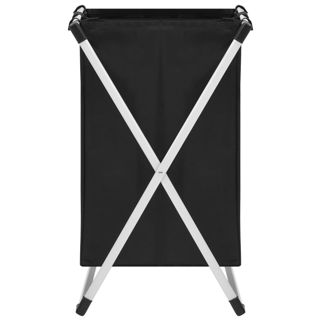 Portabiancheria a 2 Sezioni Nero