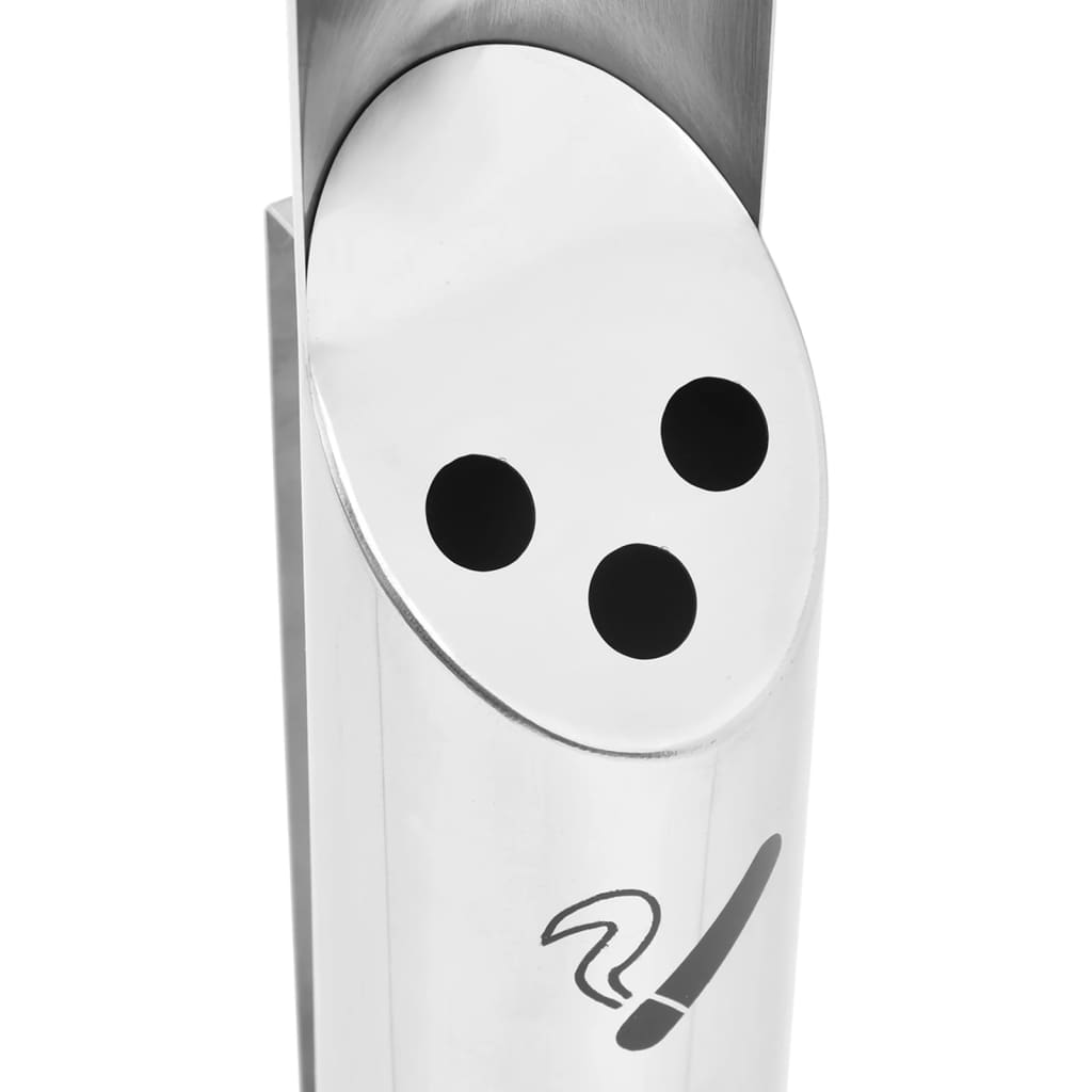 Posacenere da Parete in Acciaio Inox - homemem39