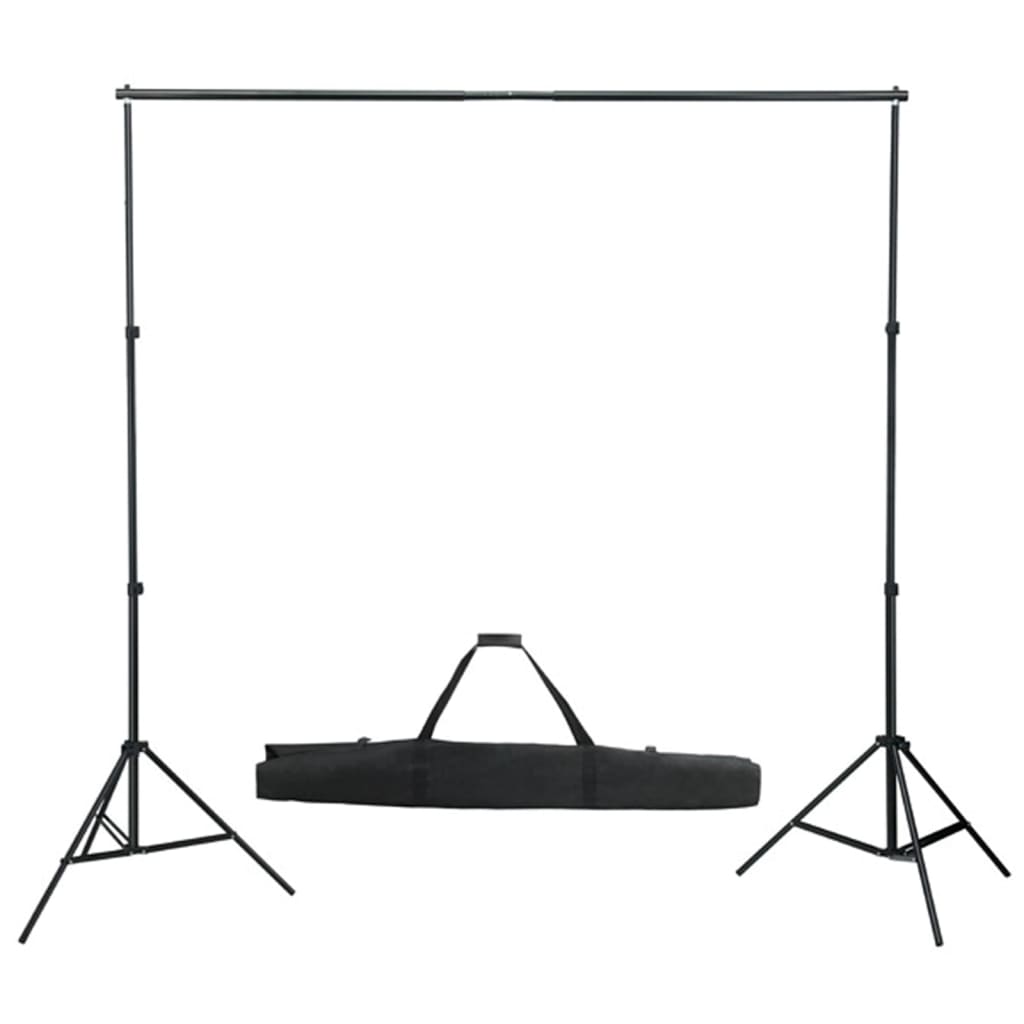 Kit Studio Fotografico con Luci Ombrelli Fondale e Riflettore | homemem39