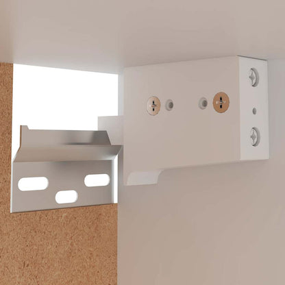 Set Armadi da Cucina 7 pz Lyon Bianco in Truciolato | homemem39