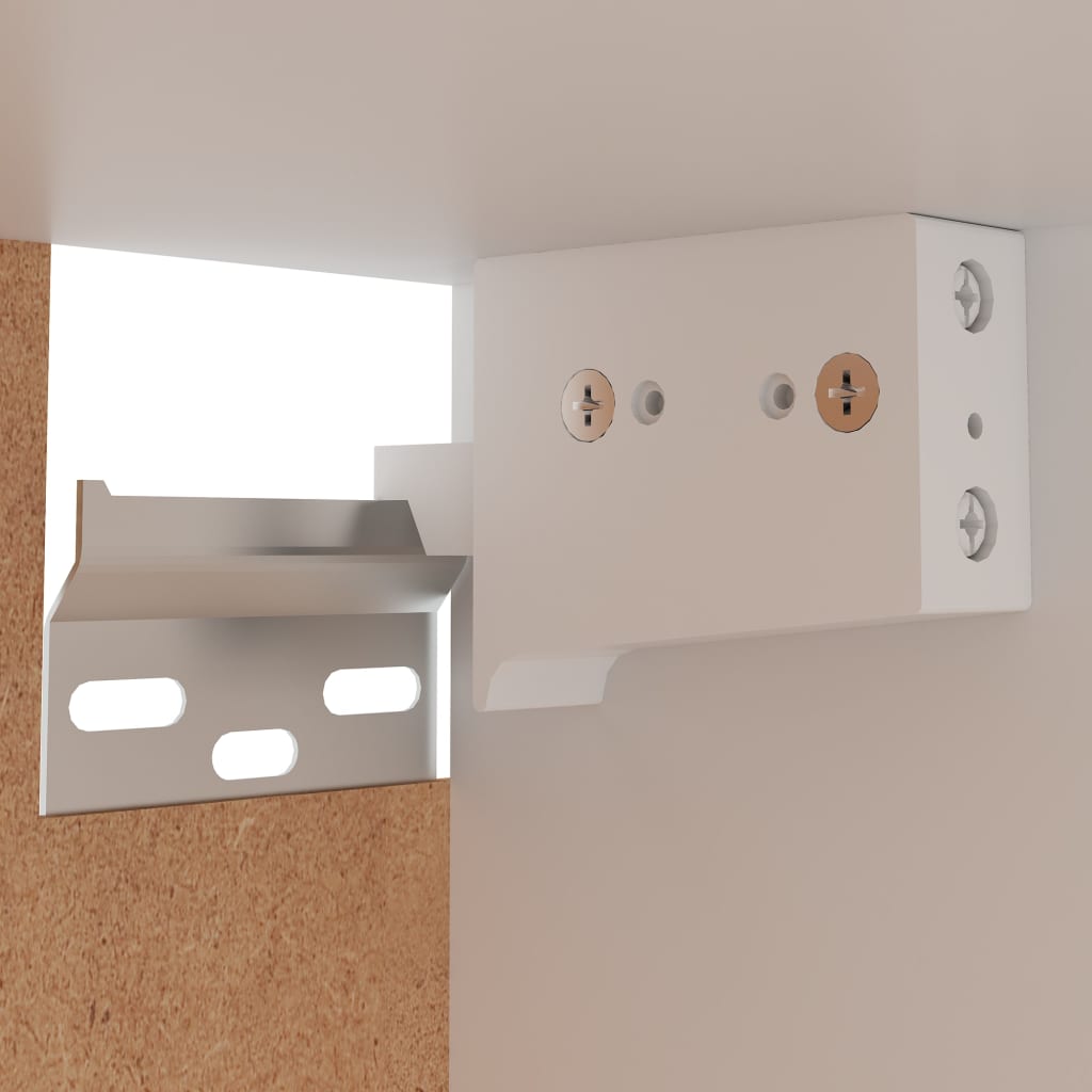 Set Armadi da Cucina 11 pz Lyon Bianco in Truciolato