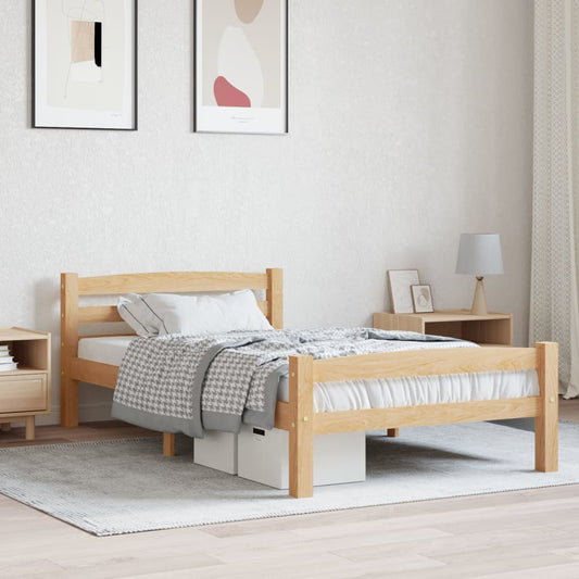 Giroletto senza Materasso 90x200 cm in Legno Massello di Pino | homemem39