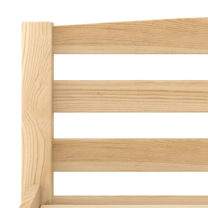 Giroletto senza Materasso 100x200 cm in Legno Massello di Pino | homemem39
