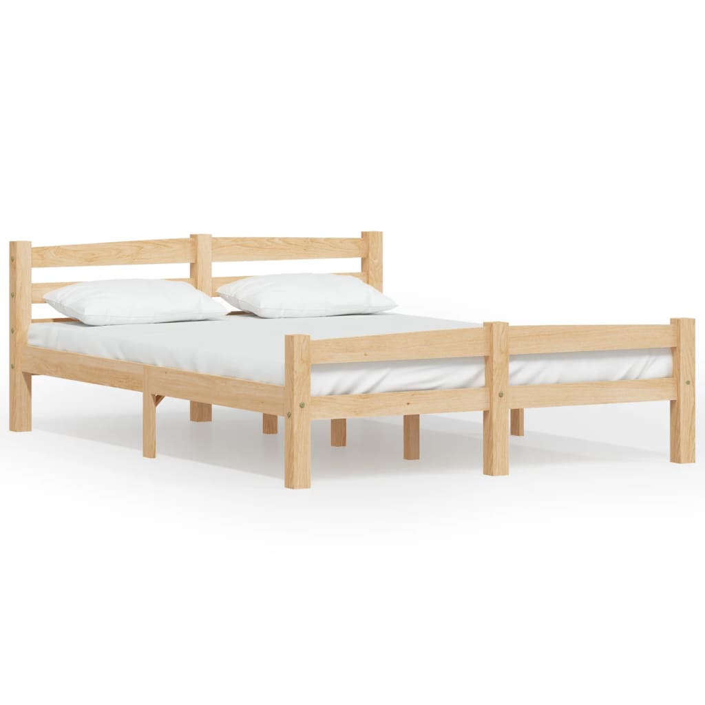 Giroletto senza Materasso 120x200 cm in Legno Massello di Pino | homemem39