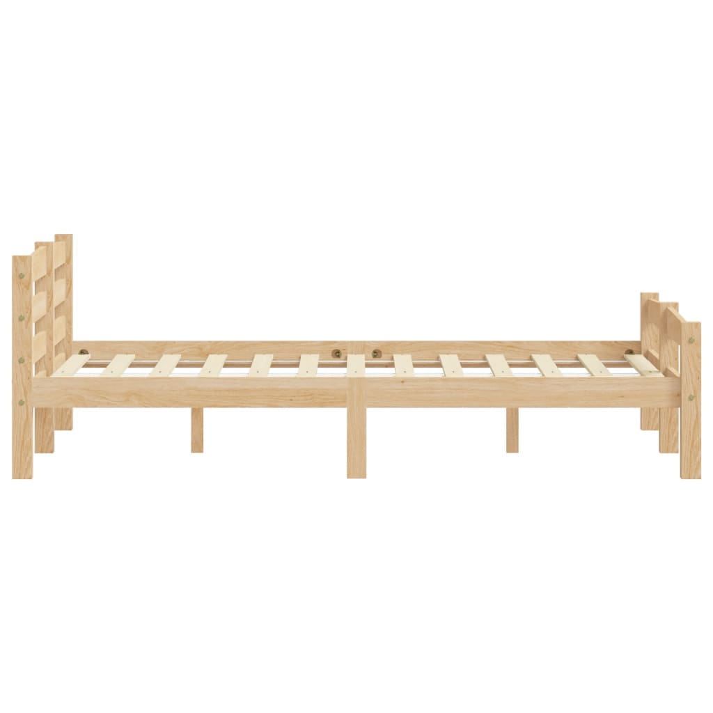 Giroletto senza Materasso 160x200 cm in Legno Massello di Pino | homemem39