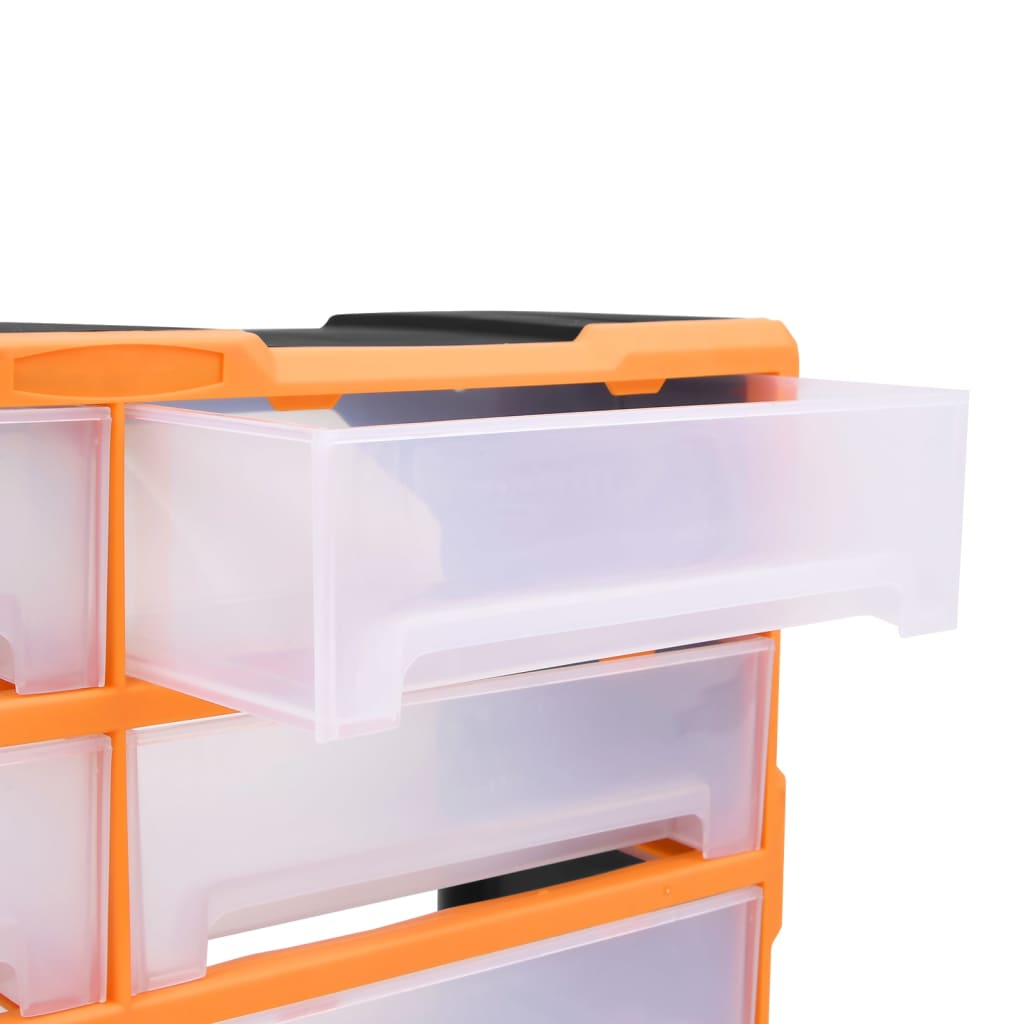 Mobile Contenitore con 8 Cassetti Grandi 52x16x37 cm | homemem39
