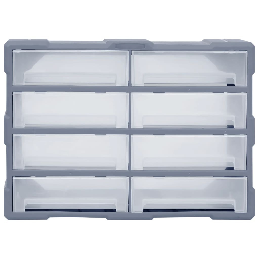 Mobile Contenitore con 8 Cassetti Grandi 52x16x37 cm