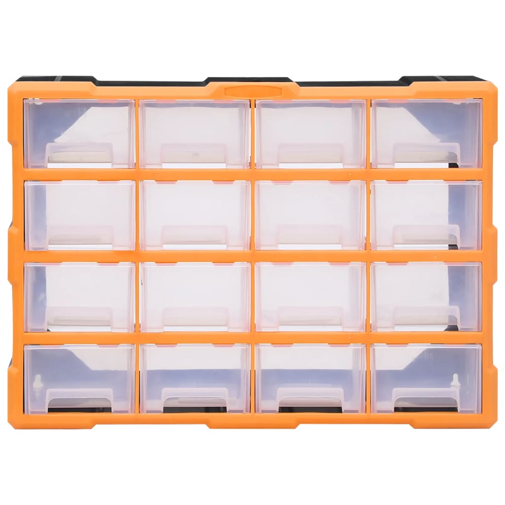 Mobile Contenitore con 16 Cassetti Medi 52x16x37 cm | homemem39