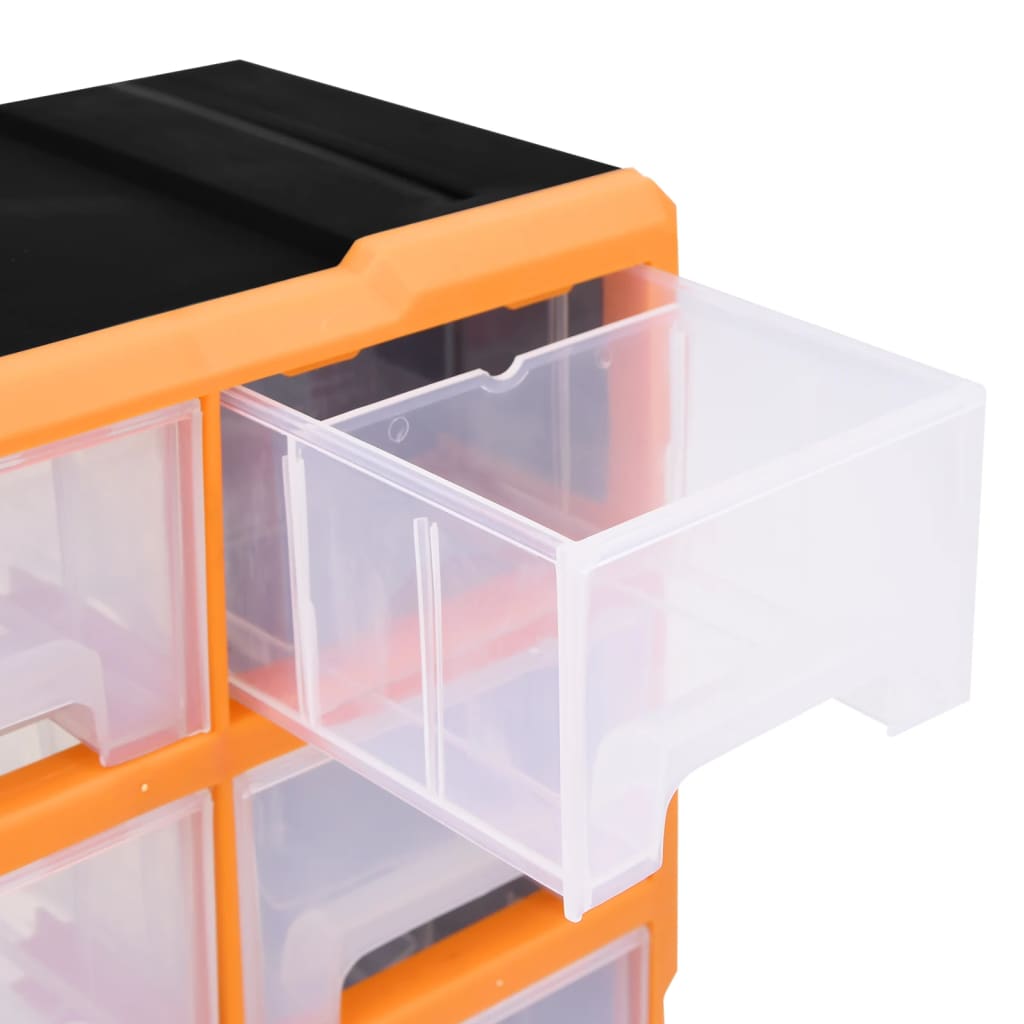 Mobile Contenitore con 16 Cassetti Medi 52x16x37 cm | homemem39