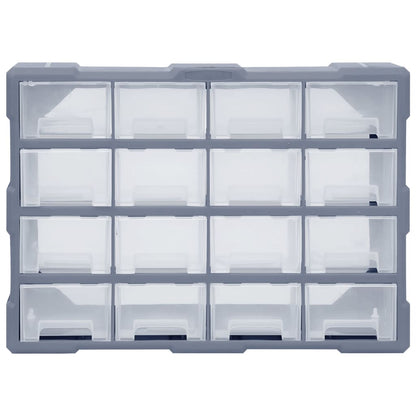 Mobile Contenitore con 16 Cassetti Medi 52x16x37 cm - homemem39