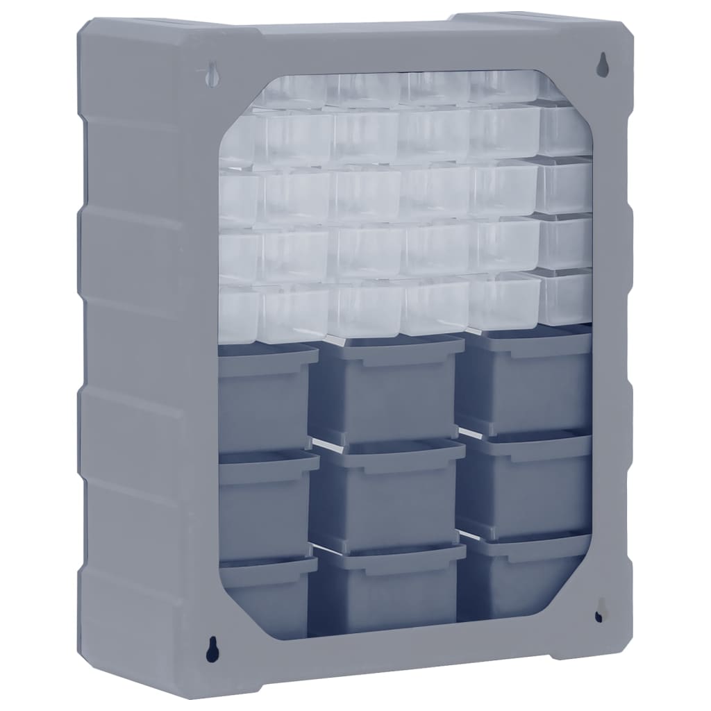 Mobile Contenitore con 39 Cassetti 38x16x47 cm | homemem39