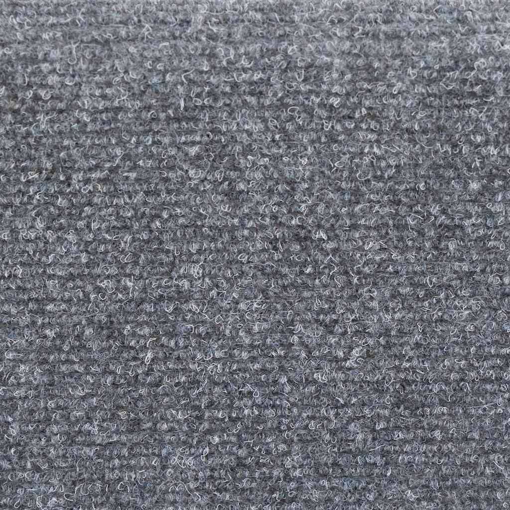 Tappetini per scale autoadesivi 5 pz 56x17x3 cm Grigio chiaro semicircolari - homemem39