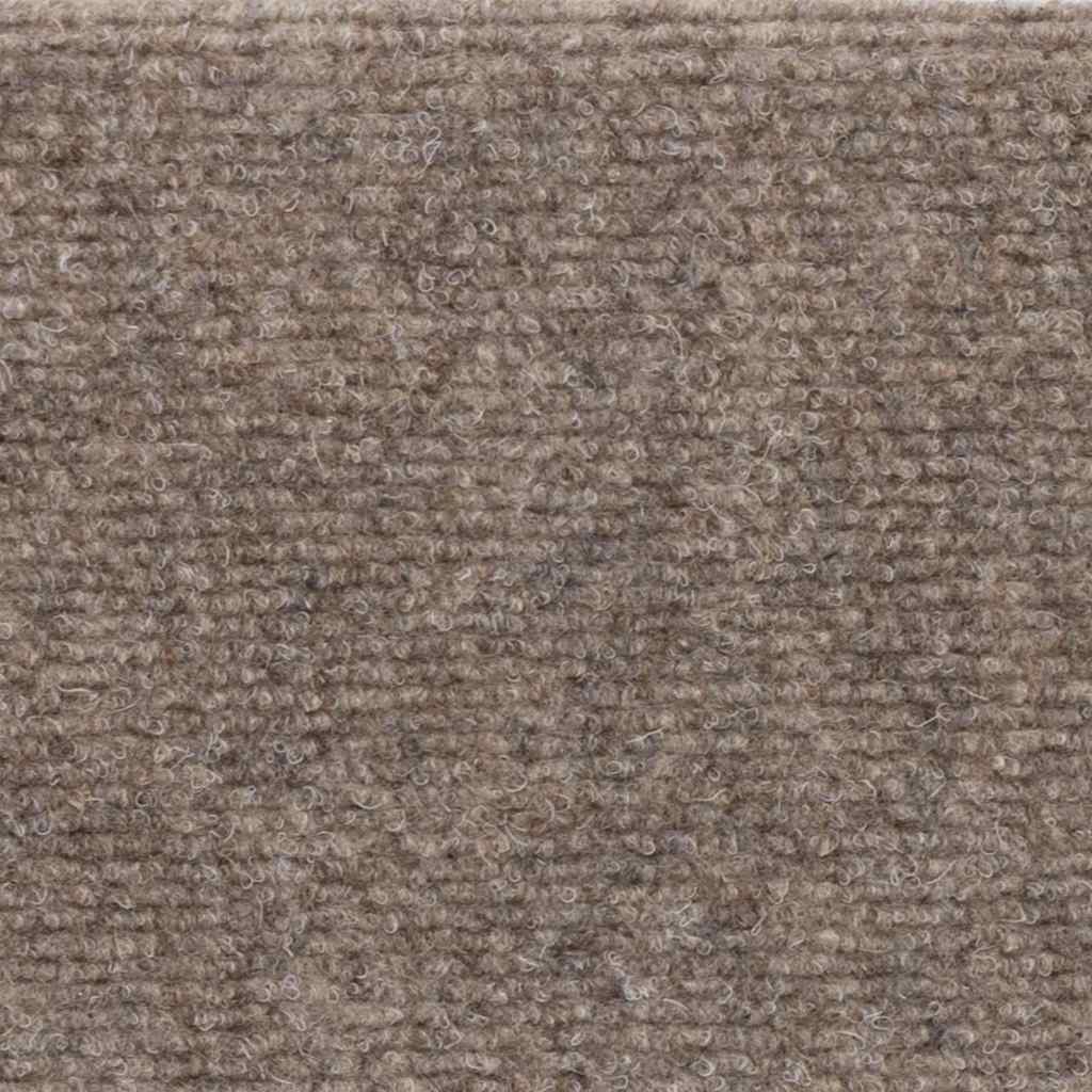 Tappetini per scale autoadesivi 10 pz 56x17x3 cm beige semicircolari - homemem39
