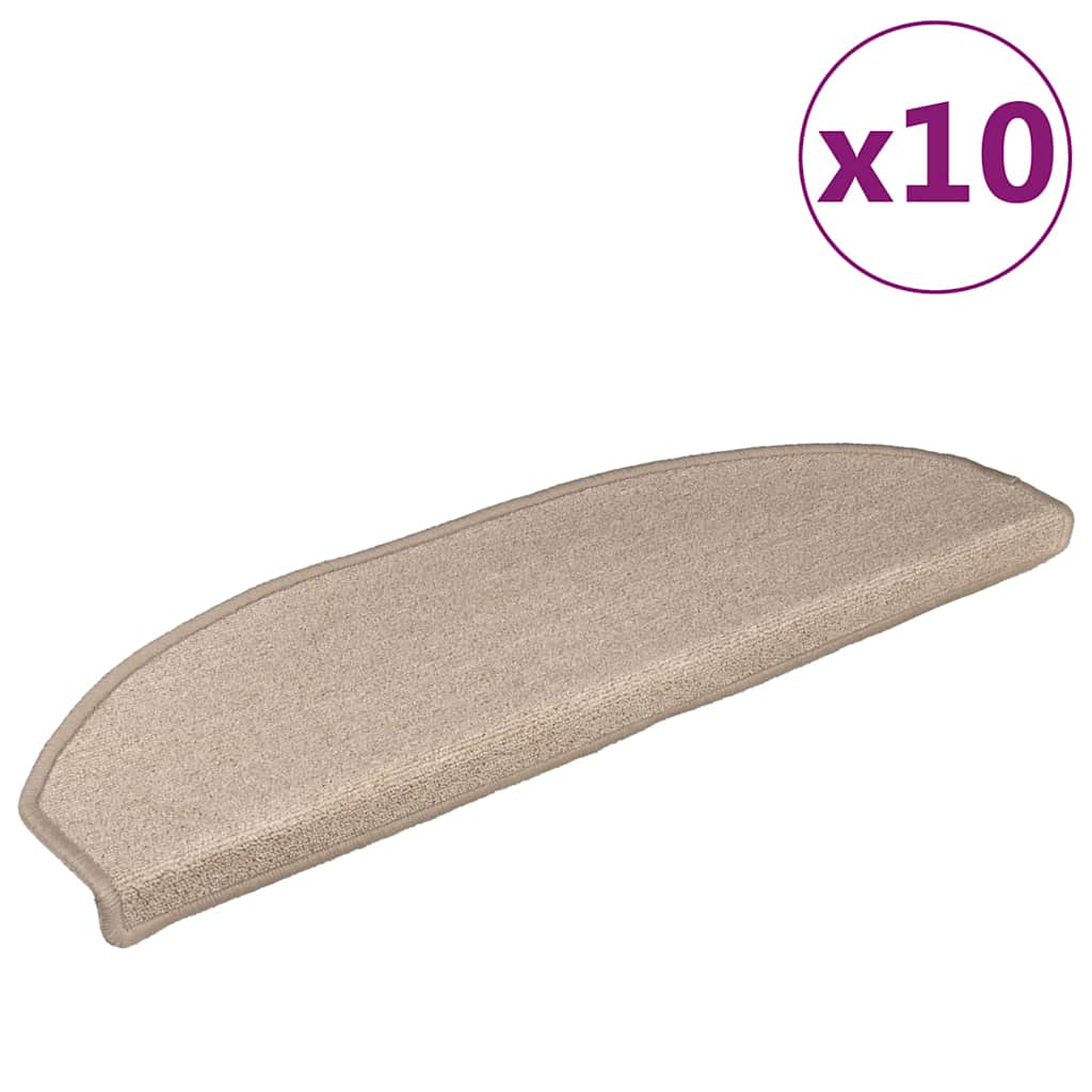 Tappetini per scale 10 pz 56x17x3 cm Talpa Semicircolari | homemem39