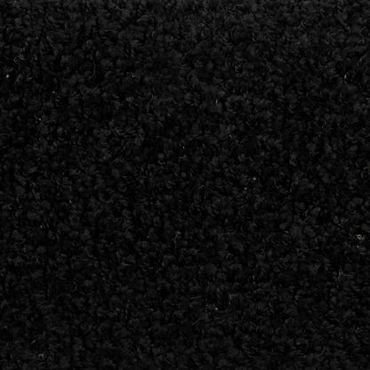 Tappetini per scale 10 pz 65x21x4 cm Nero Semicircolari Grandi - homemem39