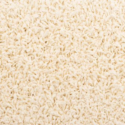 Tappetini per scale 10 pz 65x21x4 cm Crema Semicircolari Grandi