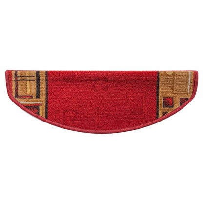 Tappetini per Scale Autoadesivi 10 pz 65x21x4 cm Rossi