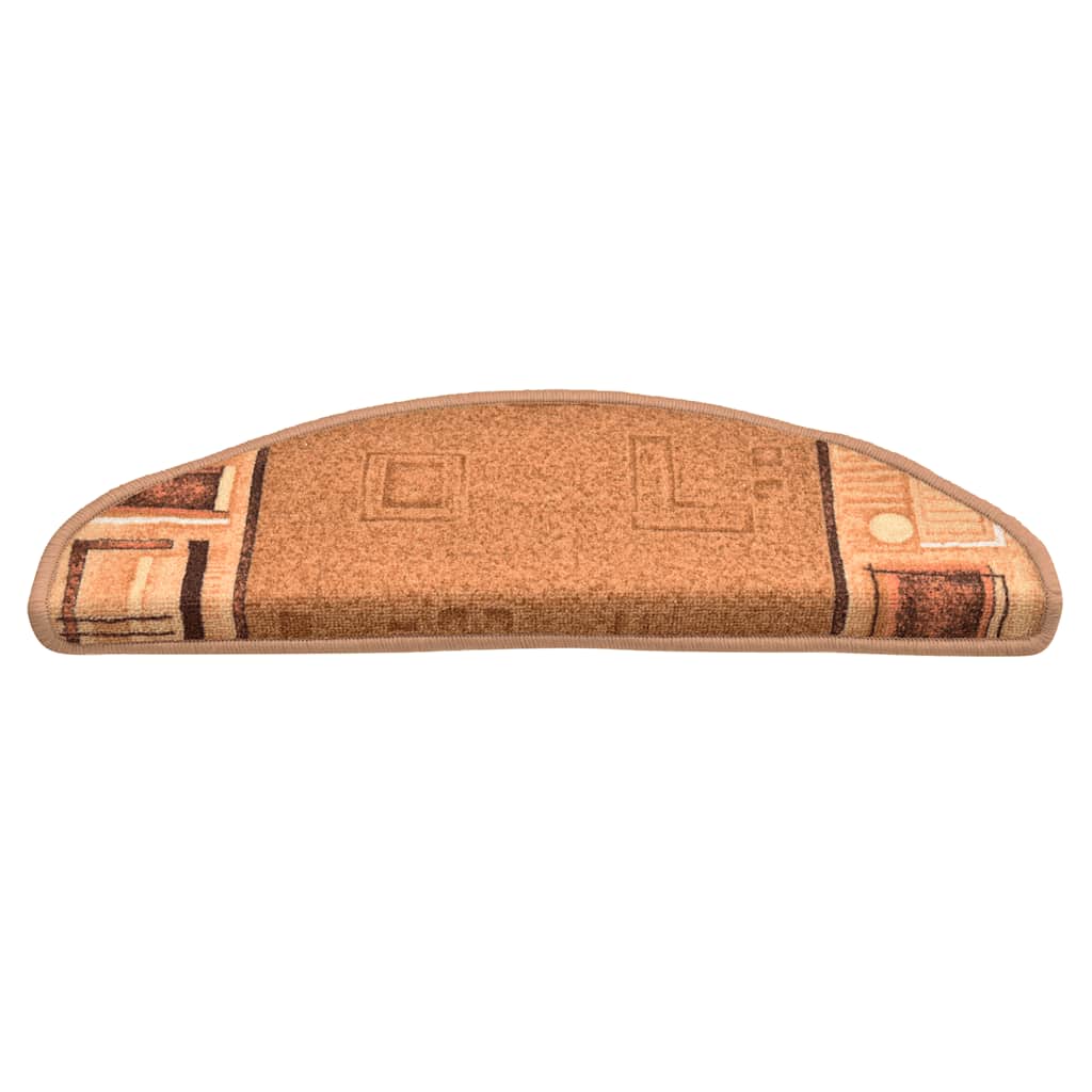Tappetini per Scale Autoadesivi 5 pz 65x21x4 cm Beige | homemem39
