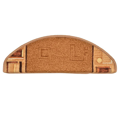 Tappetini per Scale Autoadesivi 5 pz 65x21x4 cm Beige