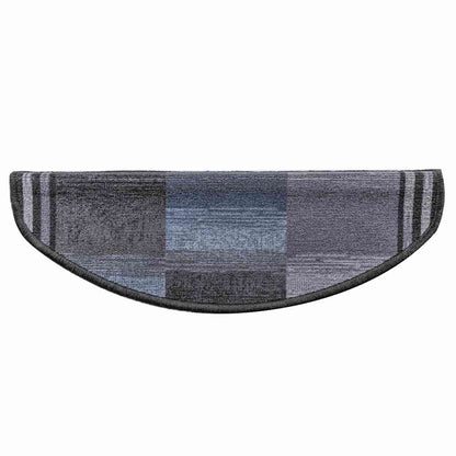 Tappetini per Scale Autoadesivi 5 pz 65x21x4 cm Nero e Grigio