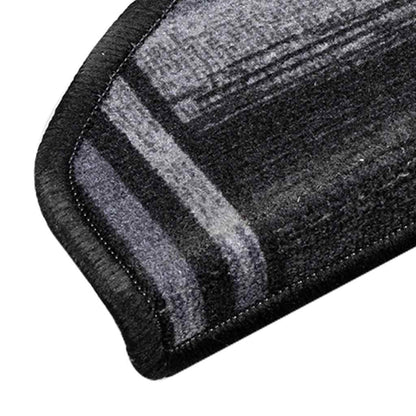 Tappetini per Scale Autoadesivi 10 pz 65x21x4 cm Nero e Grigio | homemem39