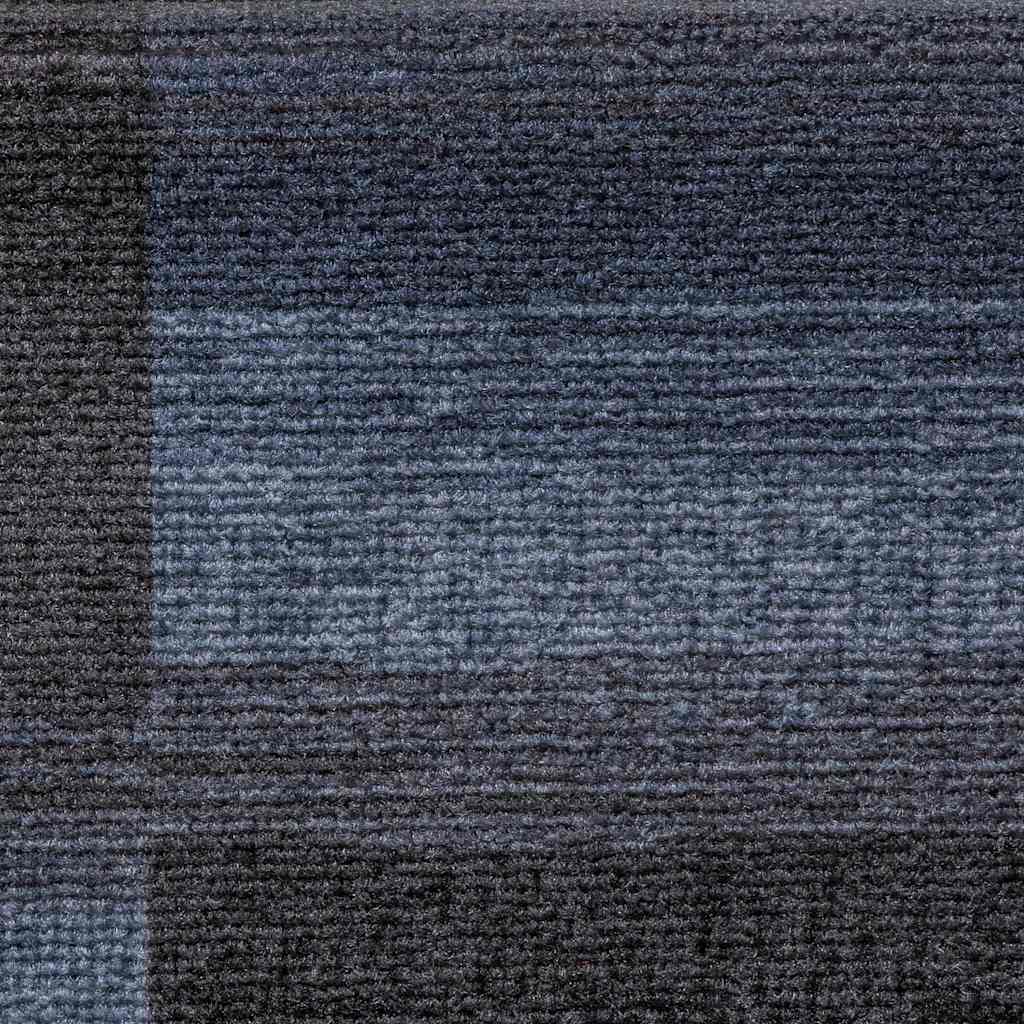 Tappetini per Scale Autoadesivi 10 pz 65x21x4 cm Nero e Grigio