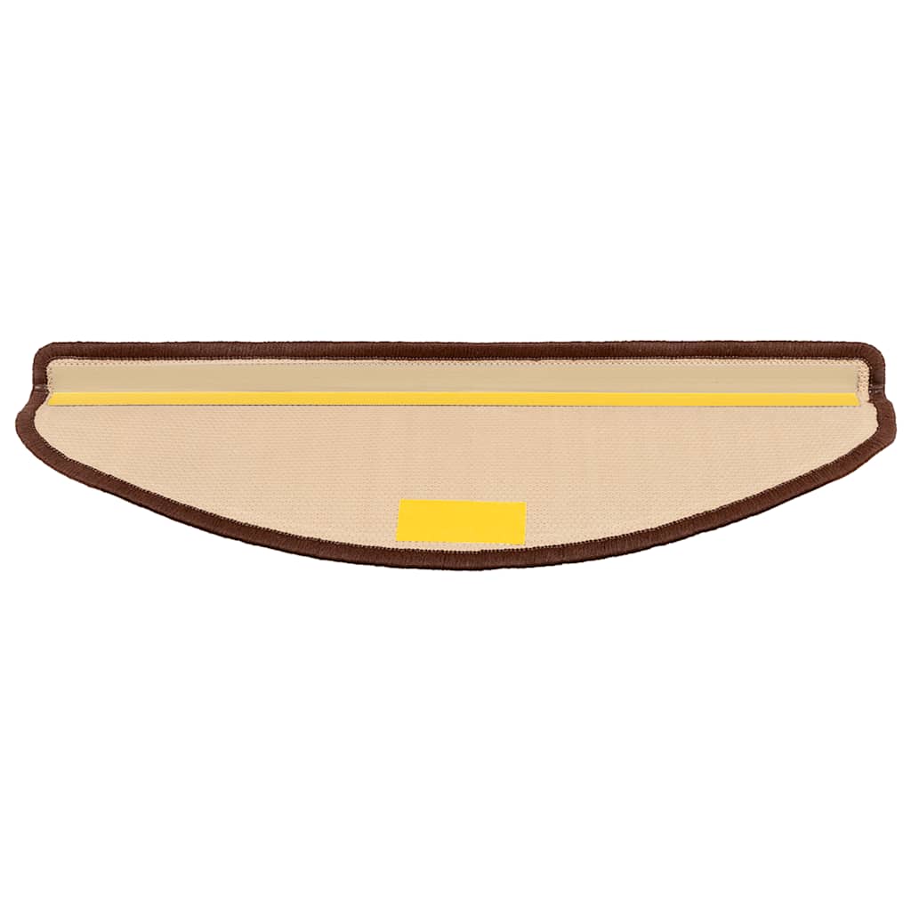 Tappetini per Scale Autoadesivi 5 pz 65x21x4 cm Marroni