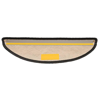 Tappeti Autoadesivi Scale Aspetto Sisal 15 pz 56x17x3 cm