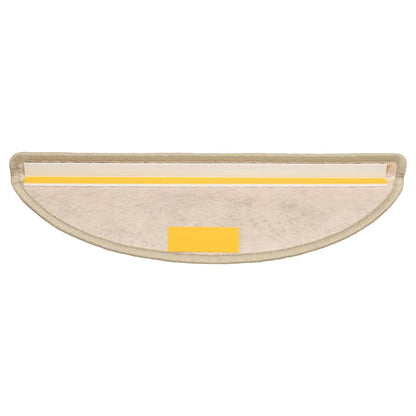 Tappeti Adesivi Scale Aspetto Sisal 15pz 56x17x3cm Verde Chiaro | homemem39