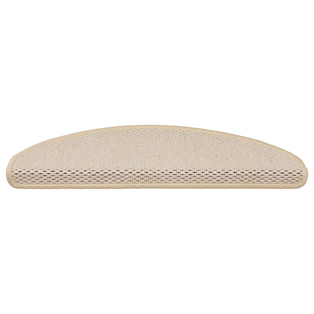 Tappeti Autoadesivi Scale Aspetto Sisal 15 pz 65x21x4cm Berbero | homemem39