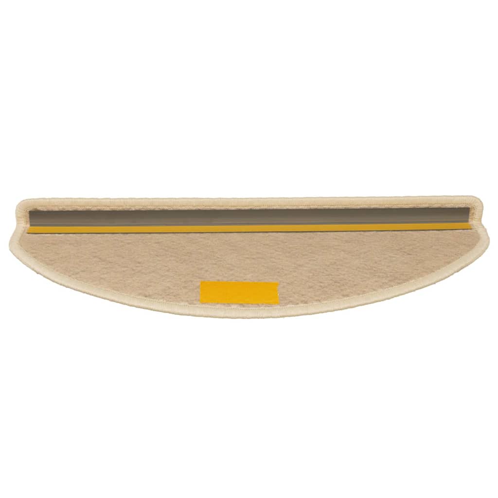 Tappeti Autoadesivi Scale Aspetto Sisal 15 pz 65x21x4cm Berbero