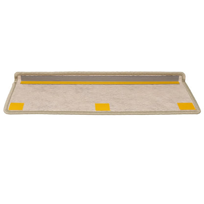 Tappeti Autoadesivi Scale Aspetto Sisal 15 pz 65x21x4 cm Verde Chiaro | homemem39