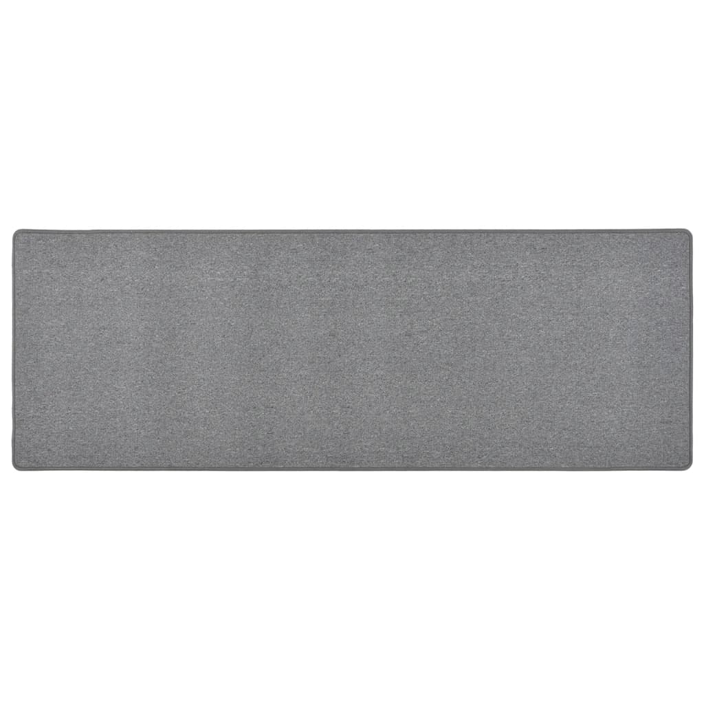 Tappeto Corsia Grigio Scuro 50x150 cm