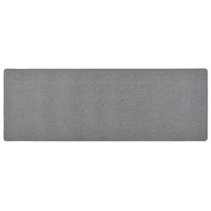 Tappeto Corsia Grigio Scuro 50x150 cm