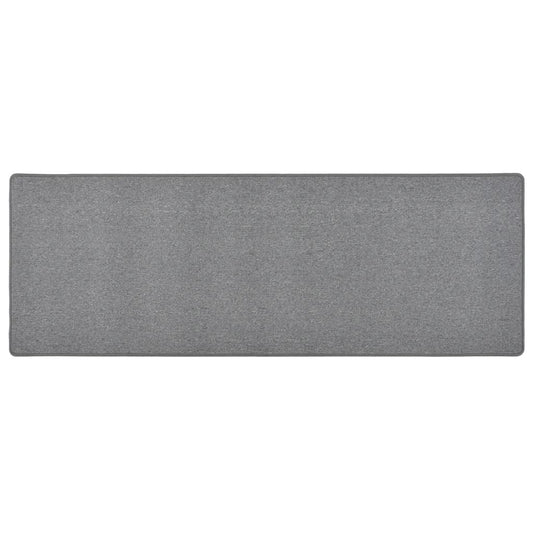 Tappeto Corsia Grigio Scuro 50x150 cm