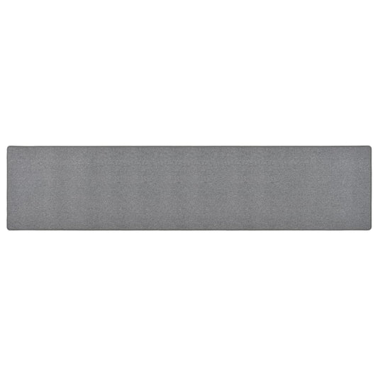 Tappeto Corsia Grigio Scuro 50x250 cm