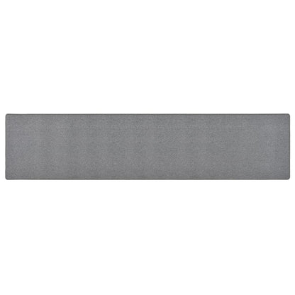 Tappeto Corsia Grigio Scuro 50x250 cm