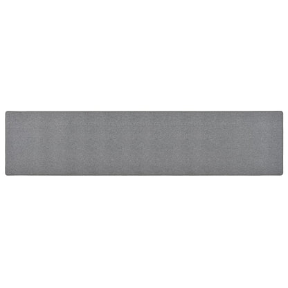 Tappeto Corsia Grigio Scuro 50x250 cm - homemem39