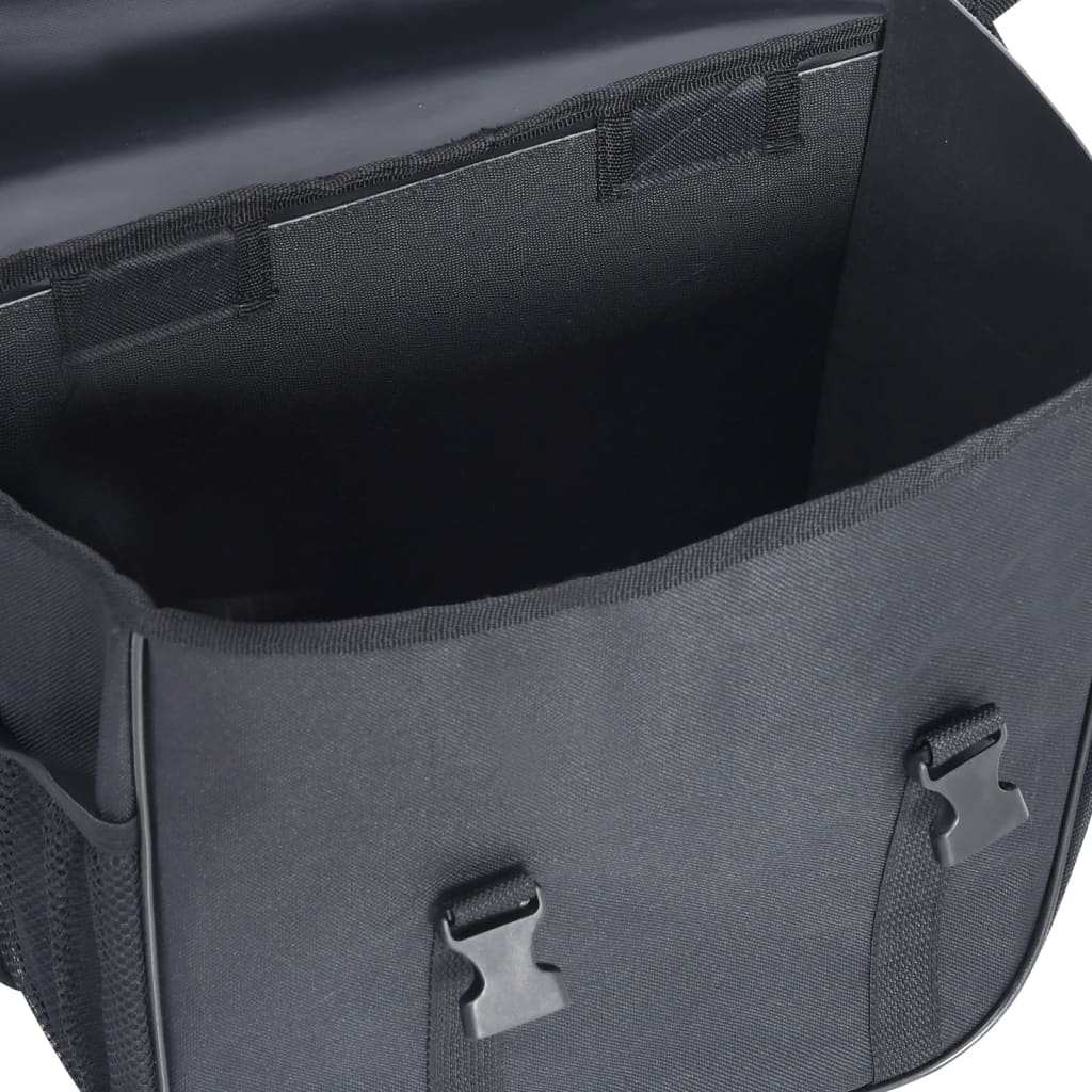 Borsa Doppia Bicicletta Impermeabile per Portapacchi 35 L Nero | homemem39