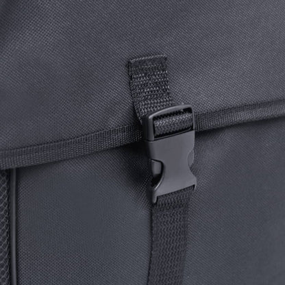 Borsa Doppia Bicicletta Impermeabile per Portapacchi 35 L Nero | homemem39