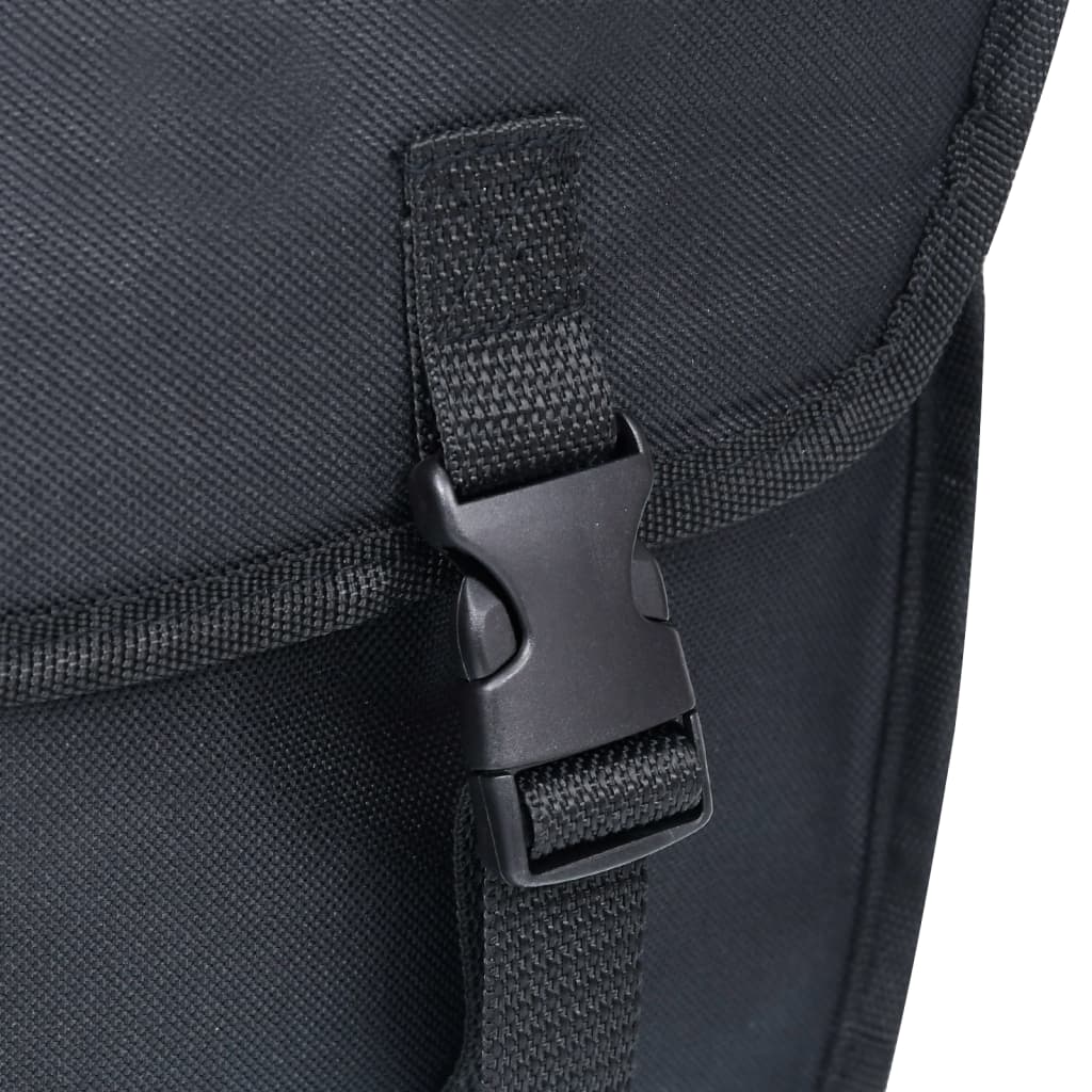 Borsa Singola Bicicletta Impermeabile per Portapacchi 21 L Nero | homemem39