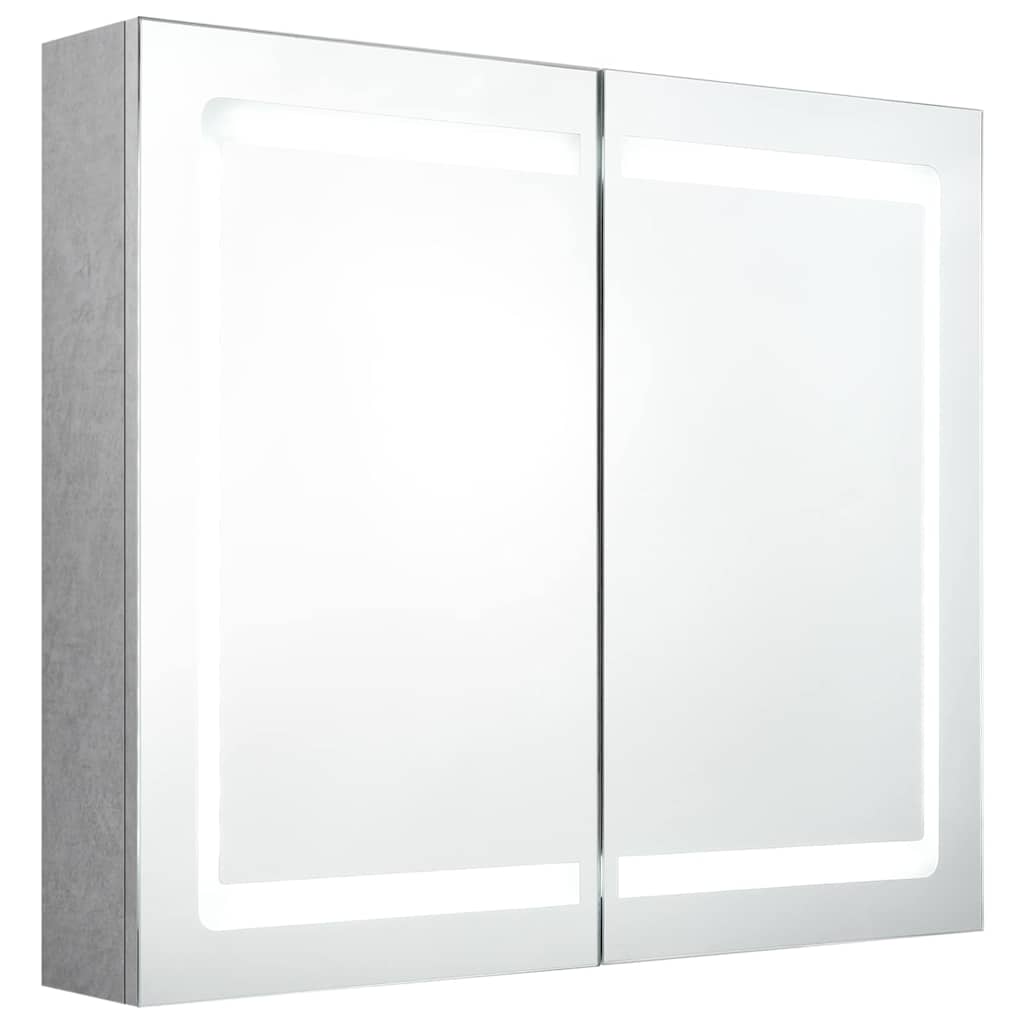 Mobiletto per specchio da bagno 80 x 12 x 68 cm