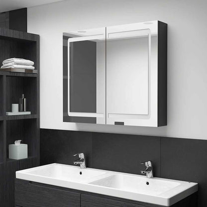 Mobiletto per specchio da bagno brillante