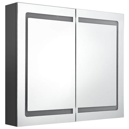 Mobiletto per specchio da bagno 80 x 12 x 68 cm