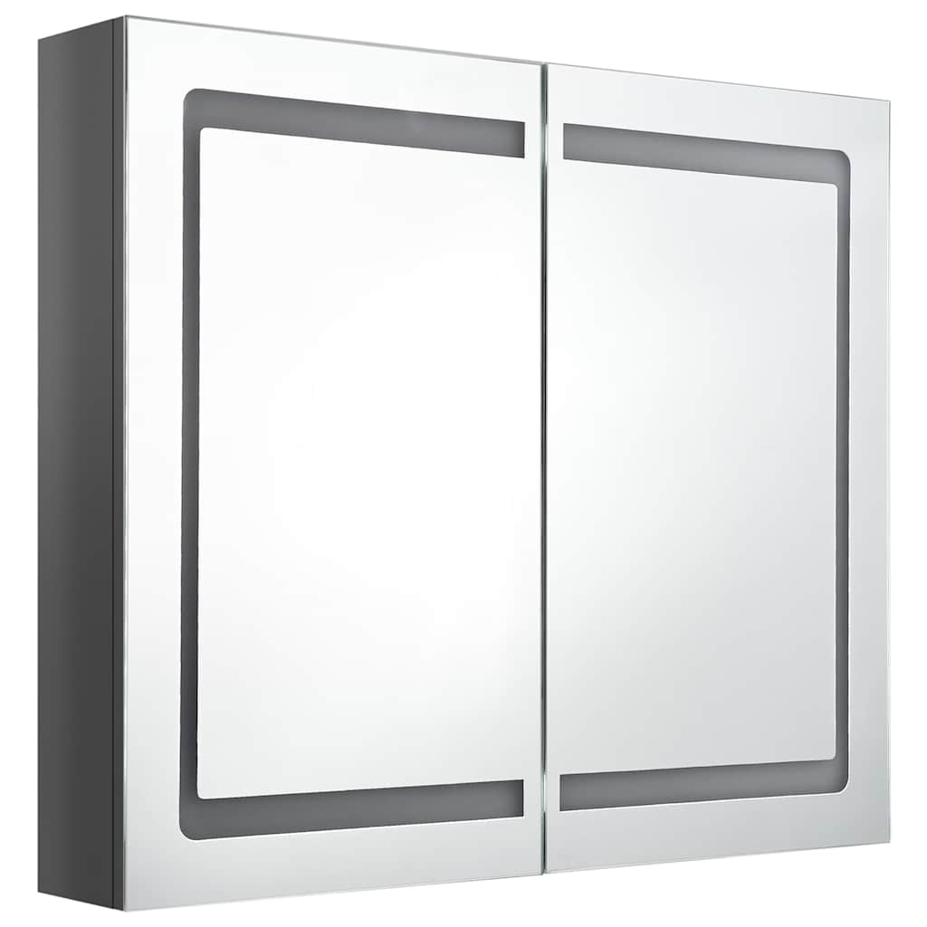 Mobiletto per specchio da bagno brillante