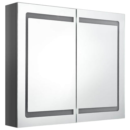 Mobiletto per specchio da bagno brillante
