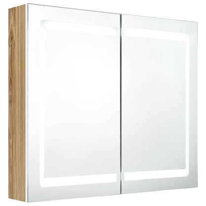 Mobiletto per specchio da bagno 80 x 12 x 68 cm