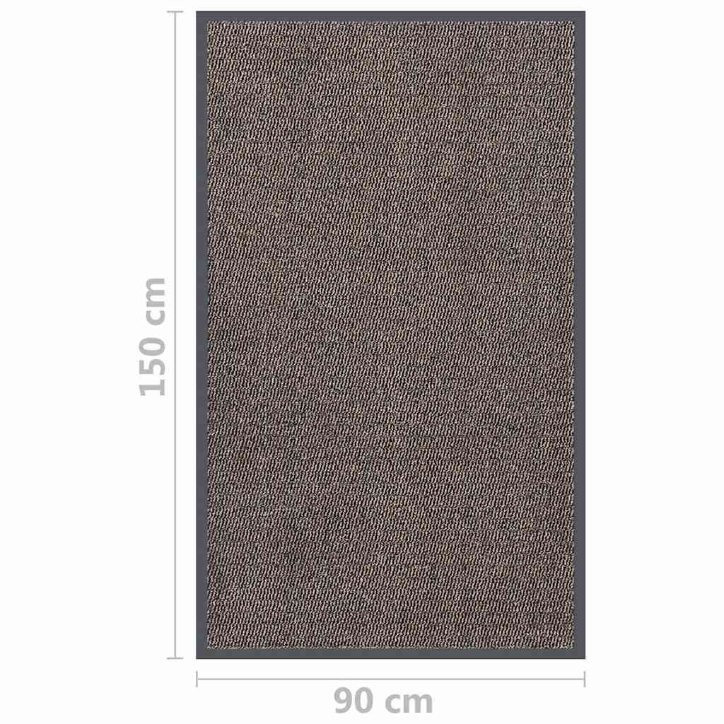 Zerbino Trapuntato 90x150 cm Marrone Scuro | homemem39