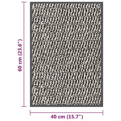 Zerbino Trapuntato 40x60 cm Marrone Chiaro - homemem39