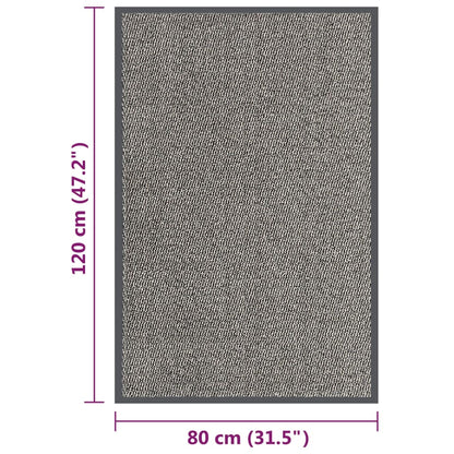 Zerbino Trapuntato 80x120 cm Marrone Chiaro - homemem39